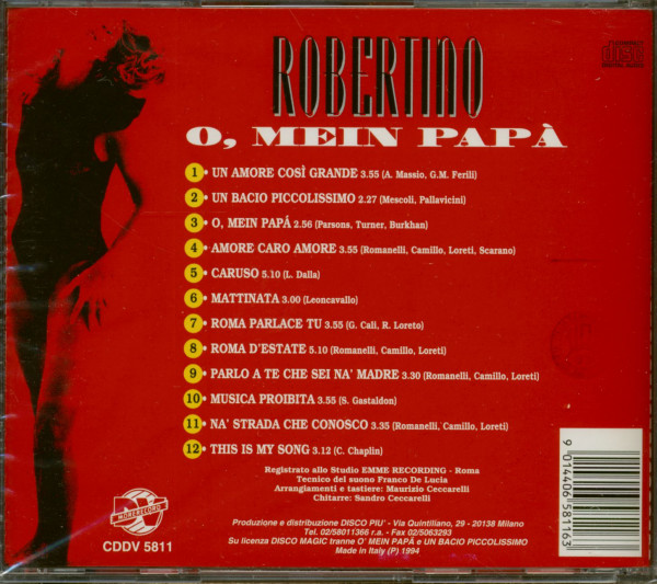 O, Mein Papá (CD)