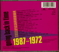 Aperçu: Going Back In Time - Vol. 1 - 1987-1972 (CD) Aperçu: Going Back In Time - Vol. 1 - 1987-1972 (CD)