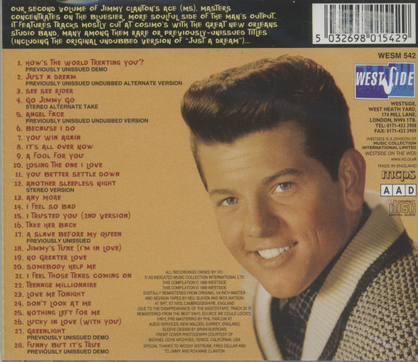 Clanton, Jimmy Jimmy's Tunes - More Of The Best