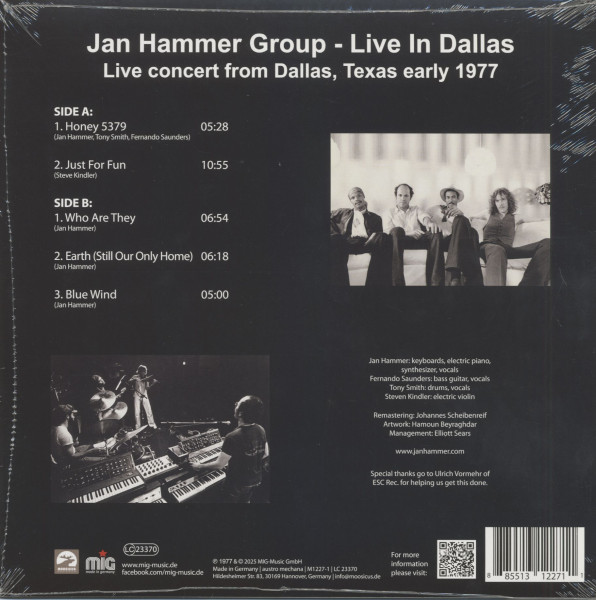 Live In Dallas (LP)