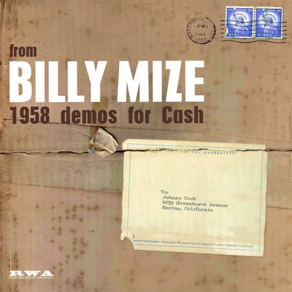 From Billy Mize 1958 Demos For Cash (10inch LP) From Billy Mize 1958 Demos For Cash (10inch LP)