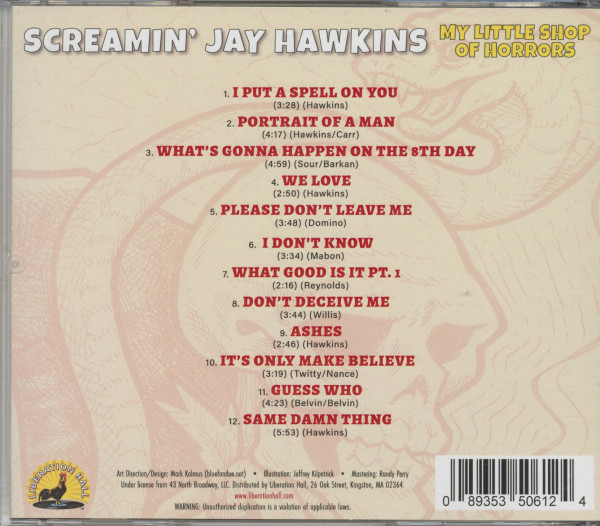 My Little Shop Of Horrors (CD)