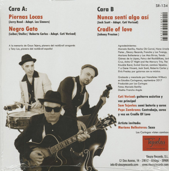 Piernas Locas (7inch, 45rpm, EP, PS)