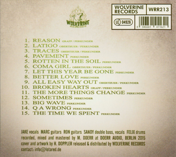 The Green Memphis (CD Album, Digipack)