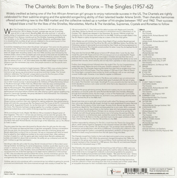 Born In The Bronx - The Singles Collection 1957 - 1962 (LP)