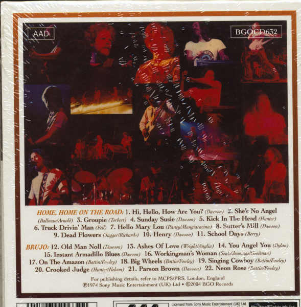 Home Home on the Road - Brujo (CD)