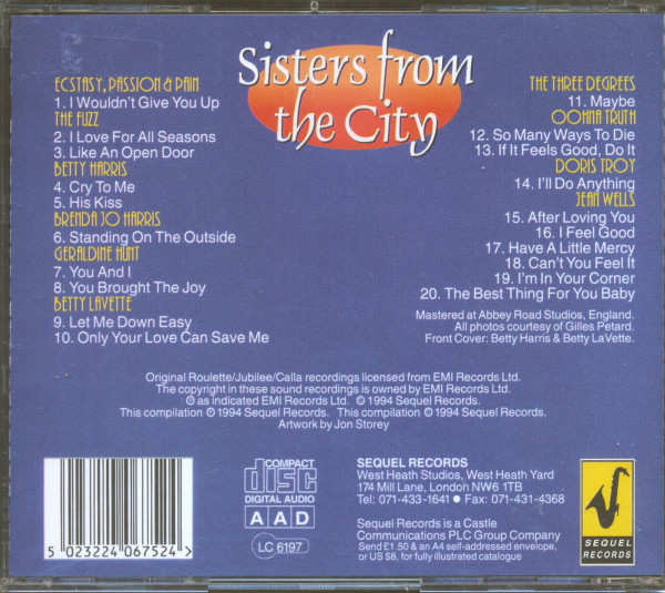 Sisters From The City - Here Come The Girls Vol.5 (CD)