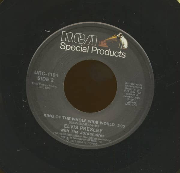Love Letters - King Of The Whole Wide World (7inch, 45rpm)