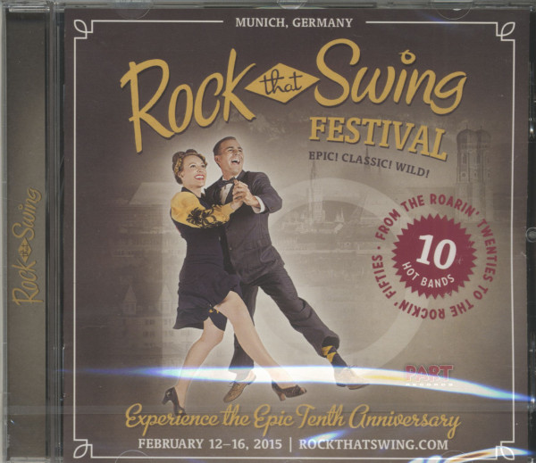 Rock That Swing - Festival Compilation 2015 (CD) Rock That Swing - Festival Compilation 2015 (CD)