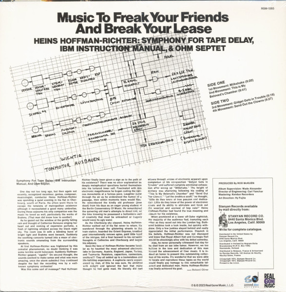 Music To Freak Your Friends And Break Your Lease (LP, colored Vinyl, Ltd.)