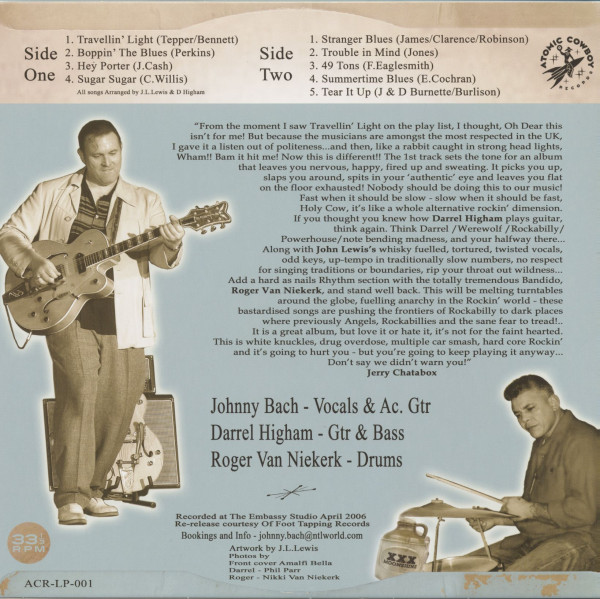 Bachin' Mad!! (LP, 10inch)