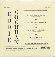 Aperçu: C'mon Everybody - Sittin' In The Balcony - Summertime Blues - 20 Flight Rock (7inch, 45rpm, EP) Aperçu: C'mon Everybody - Sittin' In The Balcony - Summertime Blues - 20 Flight Rock (7inch, 45rpm, EP)