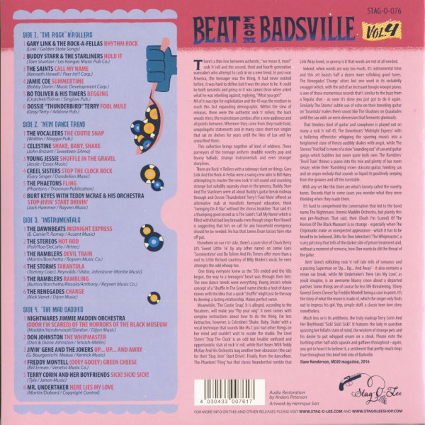 Beat From Badsville Vol.4 (2-LP, 10inch)