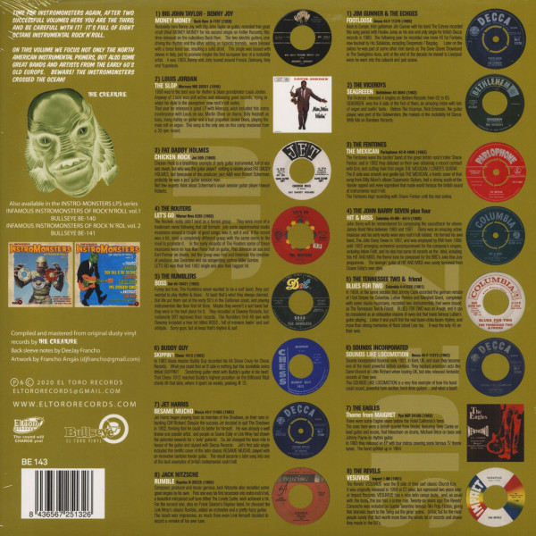 Infamous Instro Monsters Of Rock'n'Roll Vol.3 (LP)