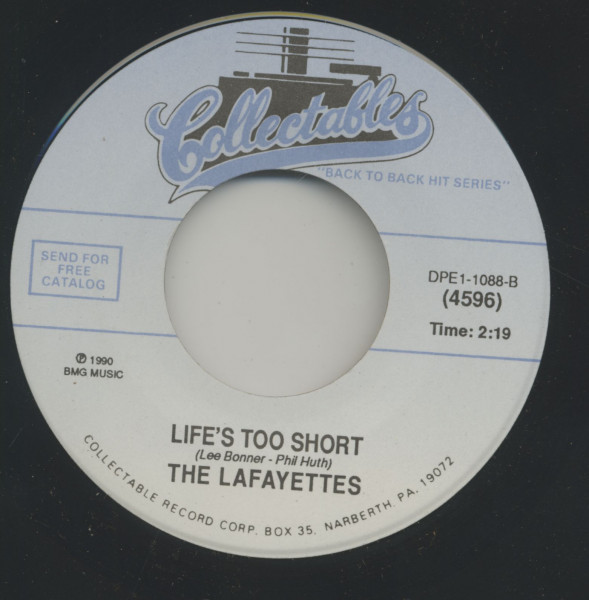 Canadian Sunset - Life's Too Short (7inch, 45rpm)