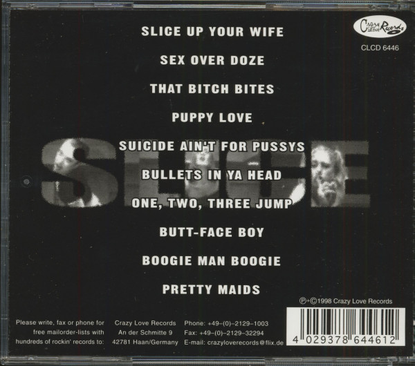 Slice Up Your Wife (CD)