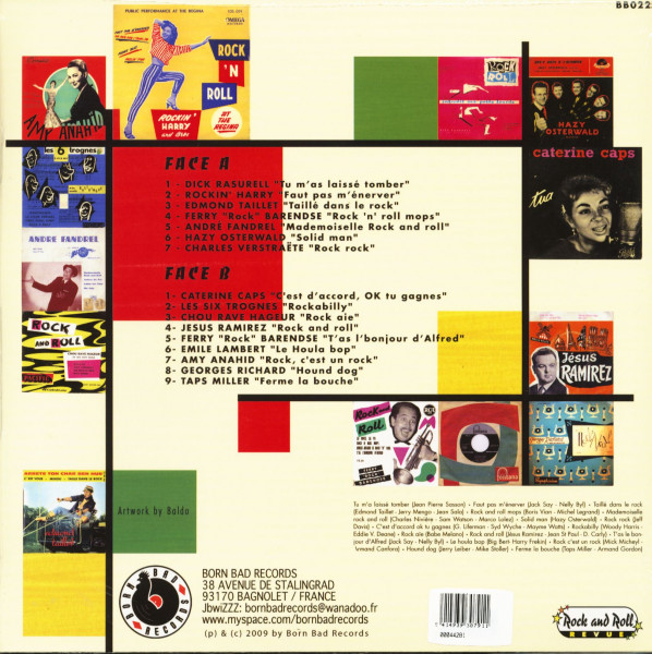 French Rock'N' Roll 1956-59 - Rock Rock Rock (LP)