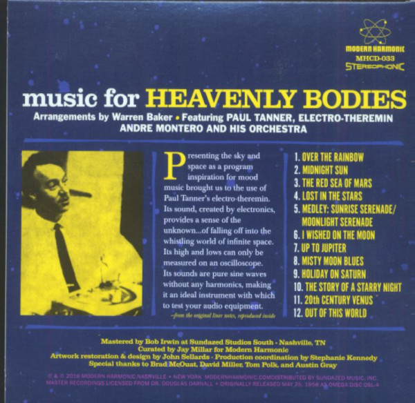 Music For Heavenly Bodies (CD)