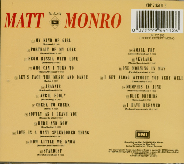 The Best Of The EMI Years (CD)