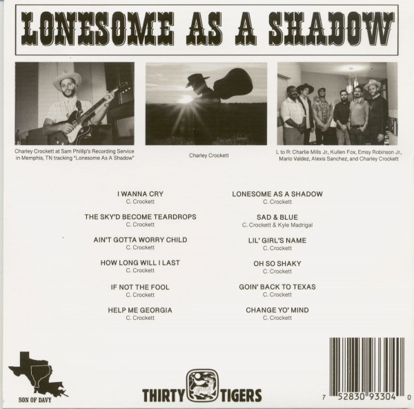Lonesome As A Shadow (CD)