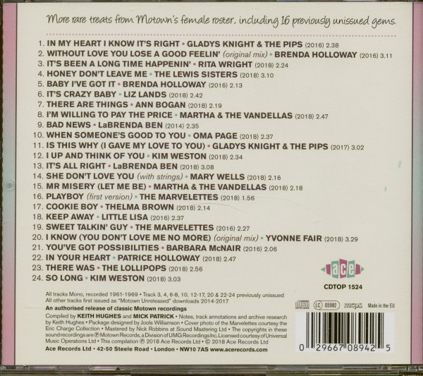 Baby I've Got It!: More Motown Girls (CD)