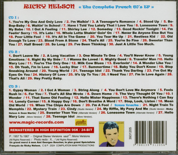 The Complete French 60's EP (3-CD)