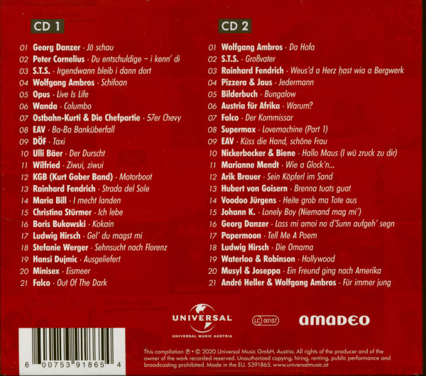 50 Jahre Austropop - Gestern & Heute (2-CD)