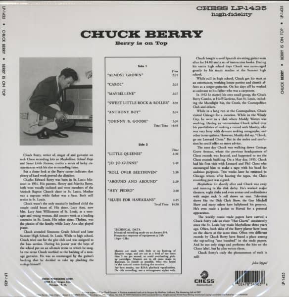 Berry Is On Top (LP, 180g Vinyl)