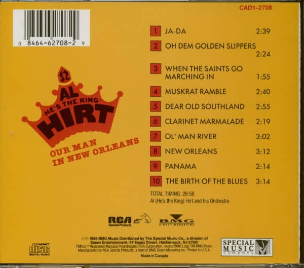 Our Man In New Orleans (CD)