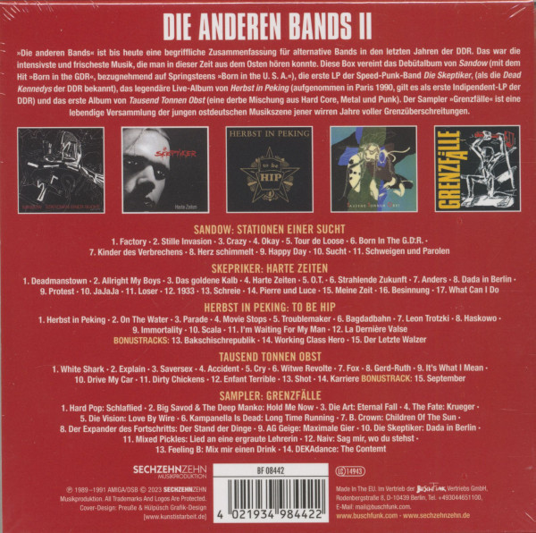 Die anderen Bands II - Original Amiga Classics (5-CD)