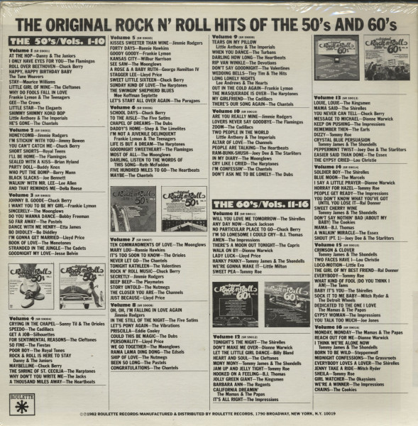 The Original Rock N' Roll Hits Of The 50's Vol.6 (LP)