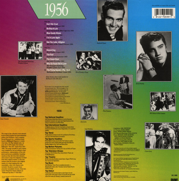 Billboard - Top Rock'n'Roll Hits - 1956 (LP)