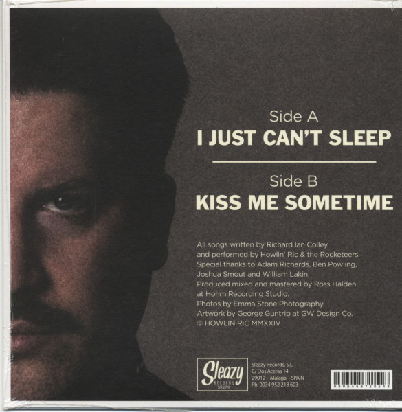 I Just Can't Sleep - Kiss Me Sometime (7inch, 45rpm)