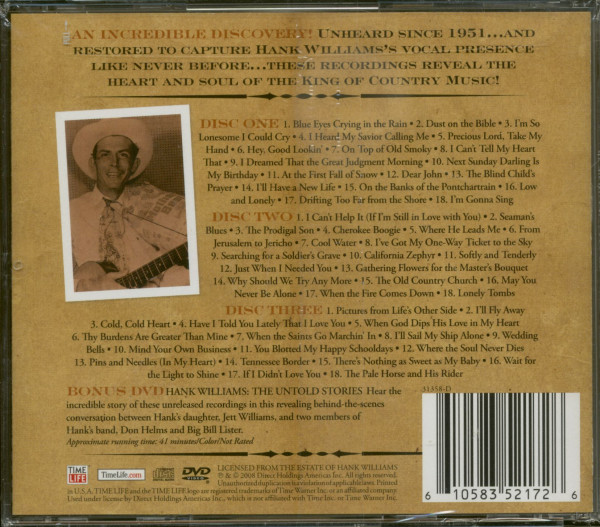 I Saw the Light - the Unreleased (3-CD - 1-DVD)