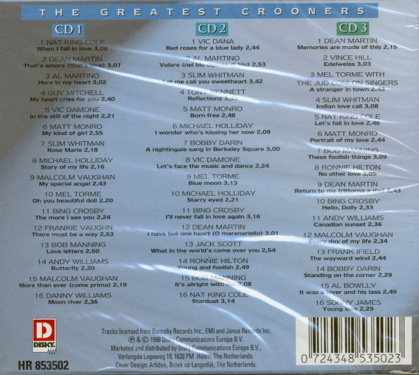 The Greatest Crooners (3-CD)