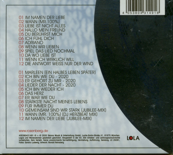 Im Namen Der Liebe ( 2-CD Jubiläums Edition)