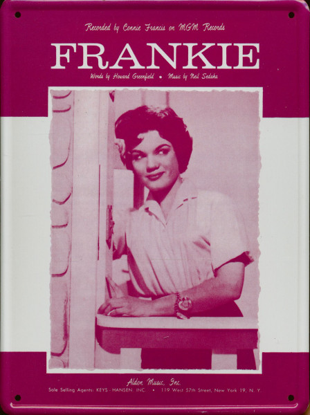 Collector Card #101 - Connie Francis Collector Card #101 - Connie Francis