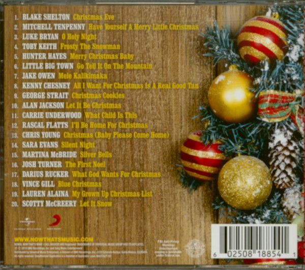 Now That's What I Call Country Christmas (CD)
