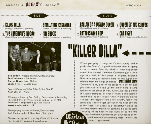 Killer Dilla (LP, 10inch, Pink Vinyl, Ltd.)