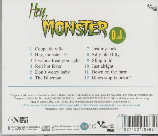 Hey, Monster D.J. (CD)