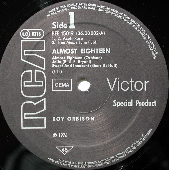 Almost Eighteen (LP, Maxi, 45rpm)