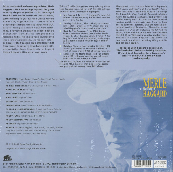 The Troubadour (4-CD Deluxe Box Set)