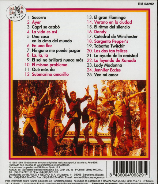 Sus ultimos EP's para EMI Vol.3 (1965-1968)