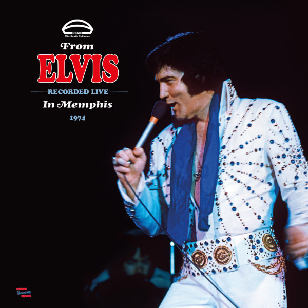 From Elvis In Memphis - Recorded Live 1974 (2-LP, 180g Clear Vinyl, Ltd.)