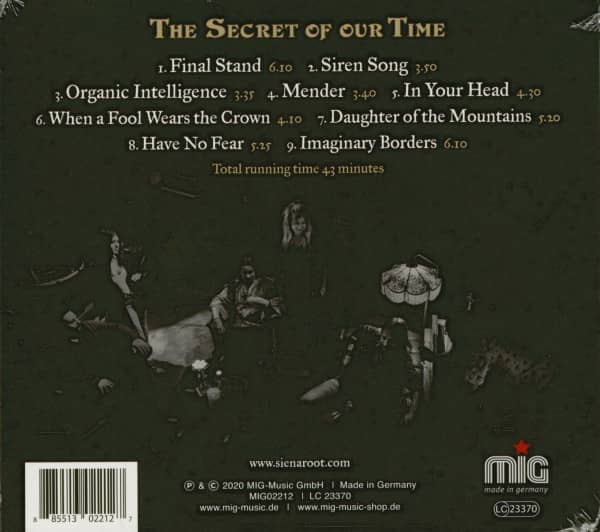 The Secret Of Out Time (CD)