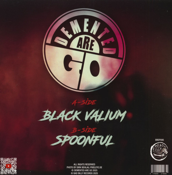 Black Valium (7inch, 45rpm, colored Vinyl)