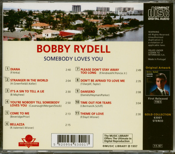 Somebody Loves You (CD)