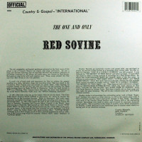 Aperçu: The One And Only Red Sovine (LP) Aperçu: The One And Only Red Sovine (LP)