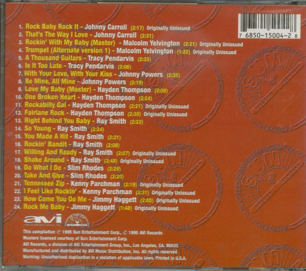 Rock Baby Rock It - Sun Rockabilly Volume 2!