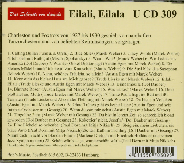 Eilali - Eilali - Eilala (CD)